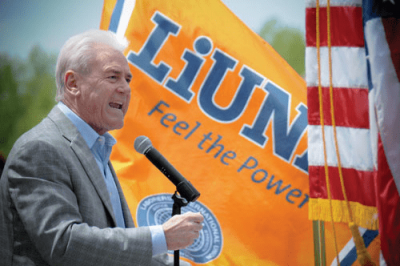 LiUNA Feel the Power speaker