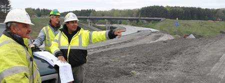 LECET Workers on Construction Site