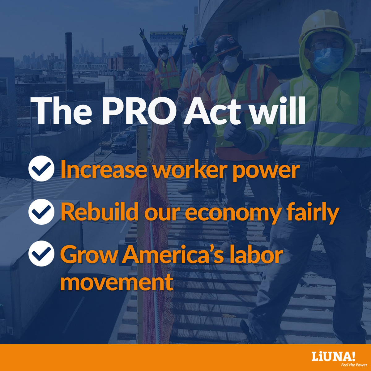 PRO Act Passage in the US House LiUNA! Midwest Region